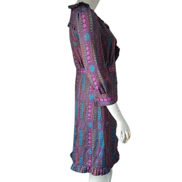 Marc By Marc Jacobs Silk Ruffle Peasant Dress (2) - Picture 3 of 8